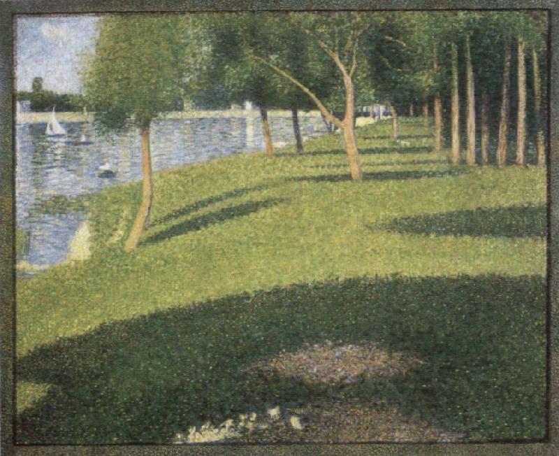 Georges Seurat A Sunday Afternoon at the lle de la Grande Jatte China oil painting art